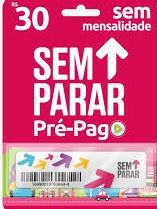 Sem Parar Pré Pago R$ 30,00